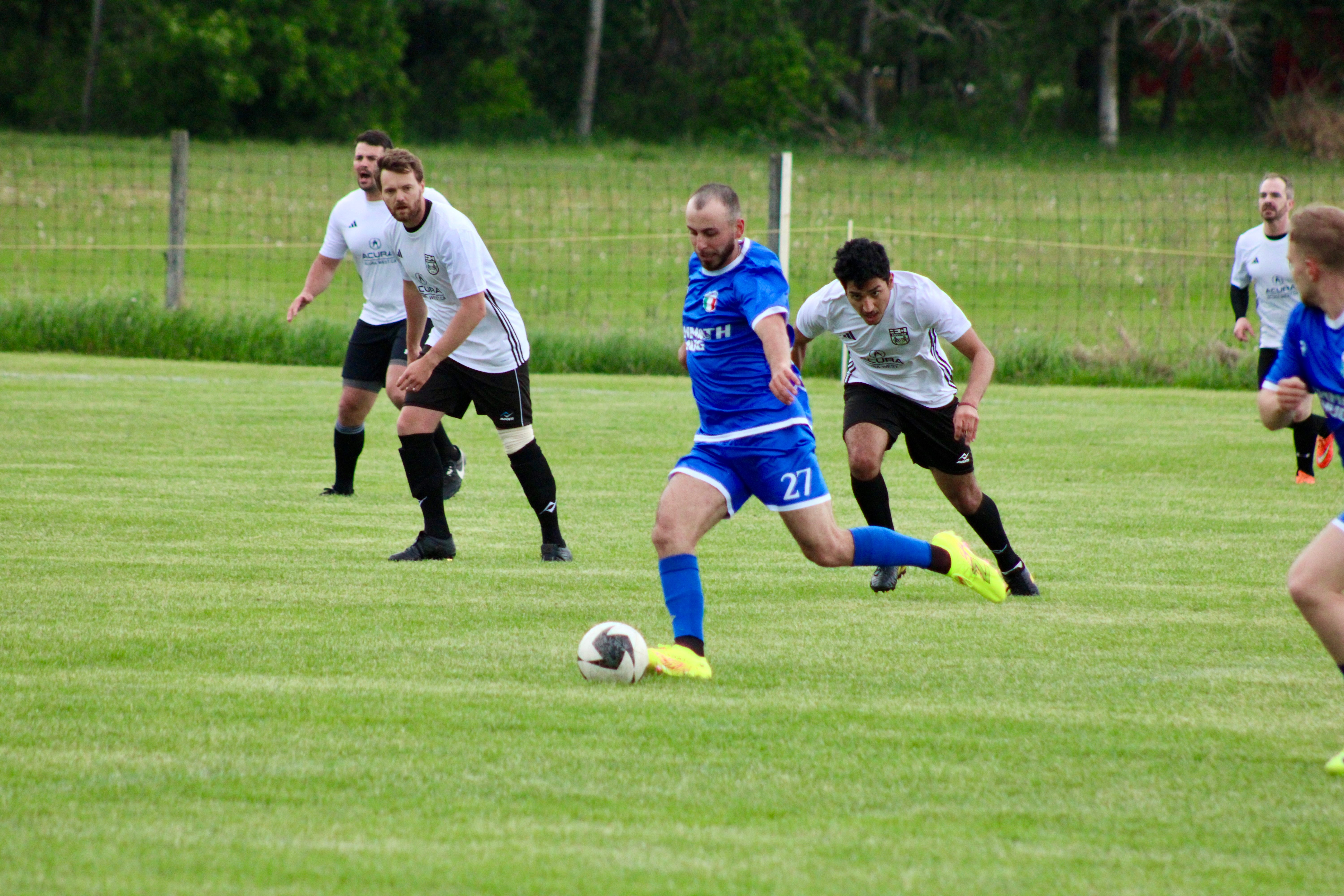 Curinga FC outdoor action shot from 2025 season